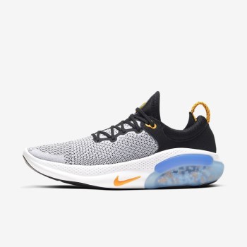 Nike Joyride Run Flyknit - Férfi Futócipő - Fekete/Fehér/Kék/Narancssárga